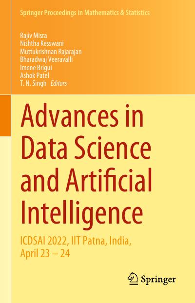 Advances in Data Science and Artificial Intelligence: ICDSAI 2022