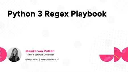 Python 3 Regex Playbook