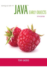 Starting Out with Java: Early Objects, 5th Edition